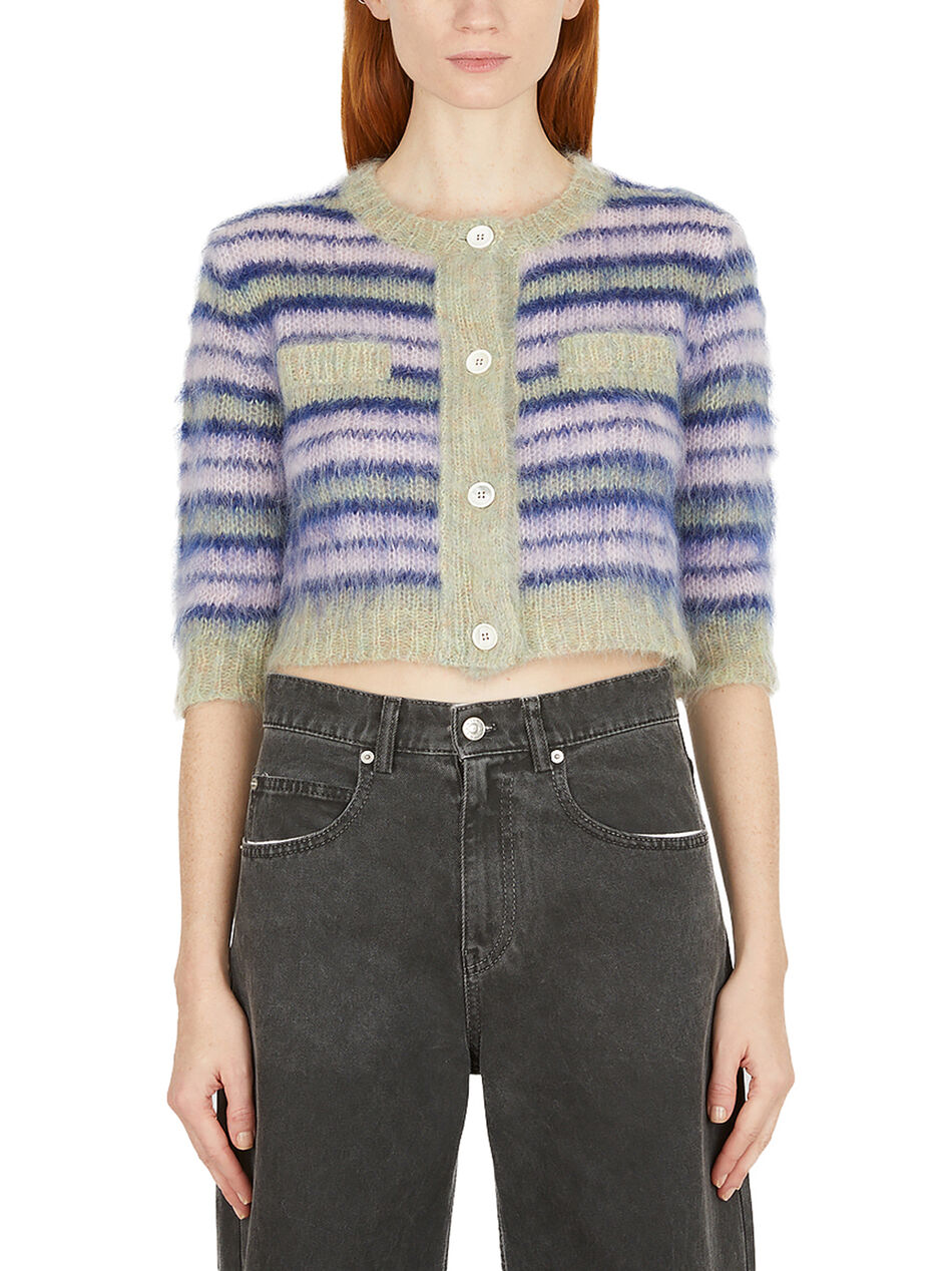 Azalea Striped Cardigan