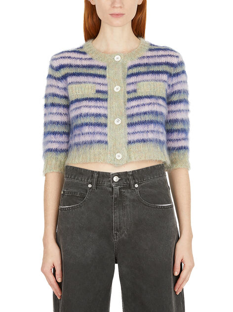 Azalea Striped Cardigan