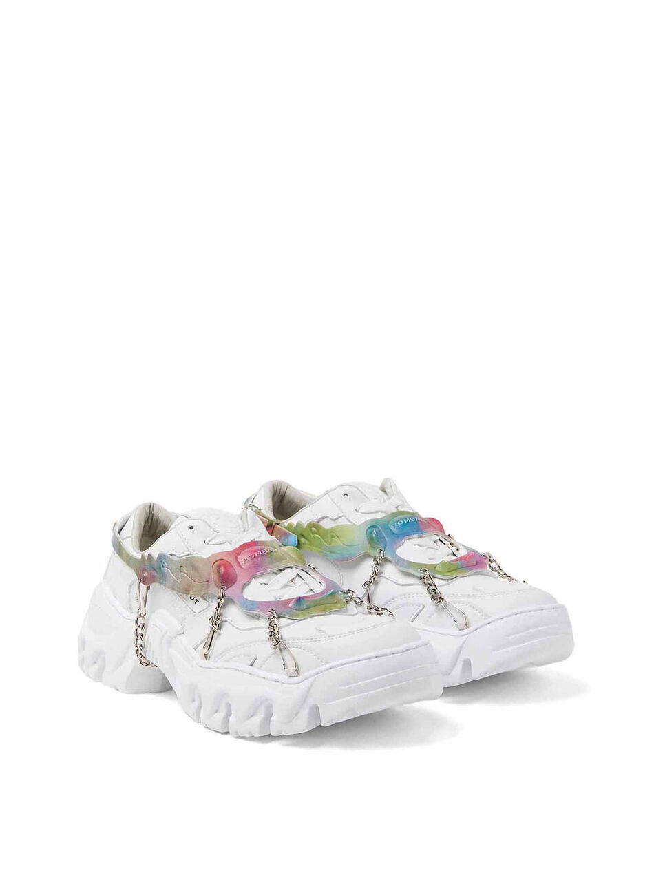 Boccaccio II Harness White Sneakers