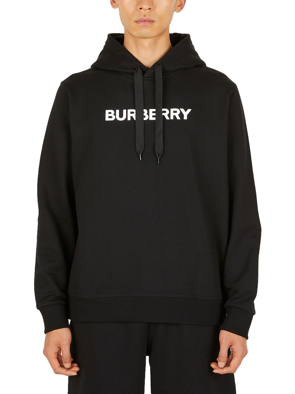 Black Hoodie with Logo