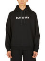Burberry Black Hoodie with Logo  flbur0149029bei