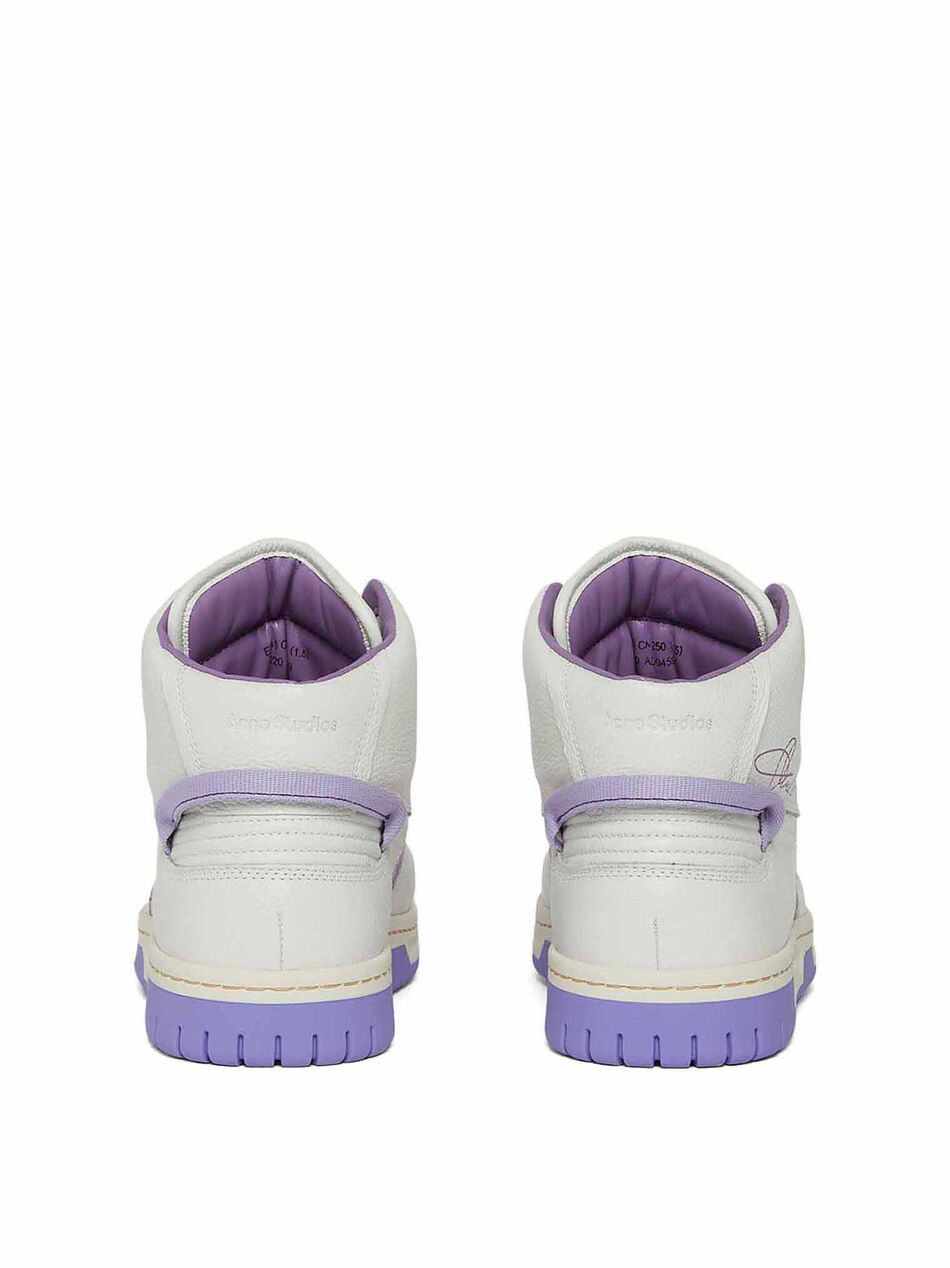 High Top Sneakers with Logo