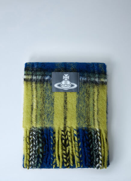 Fringed Wool-Blend Scarf