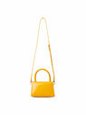 BY FAR Mini Orange Leather Handbag Orange flbyf0247001ora