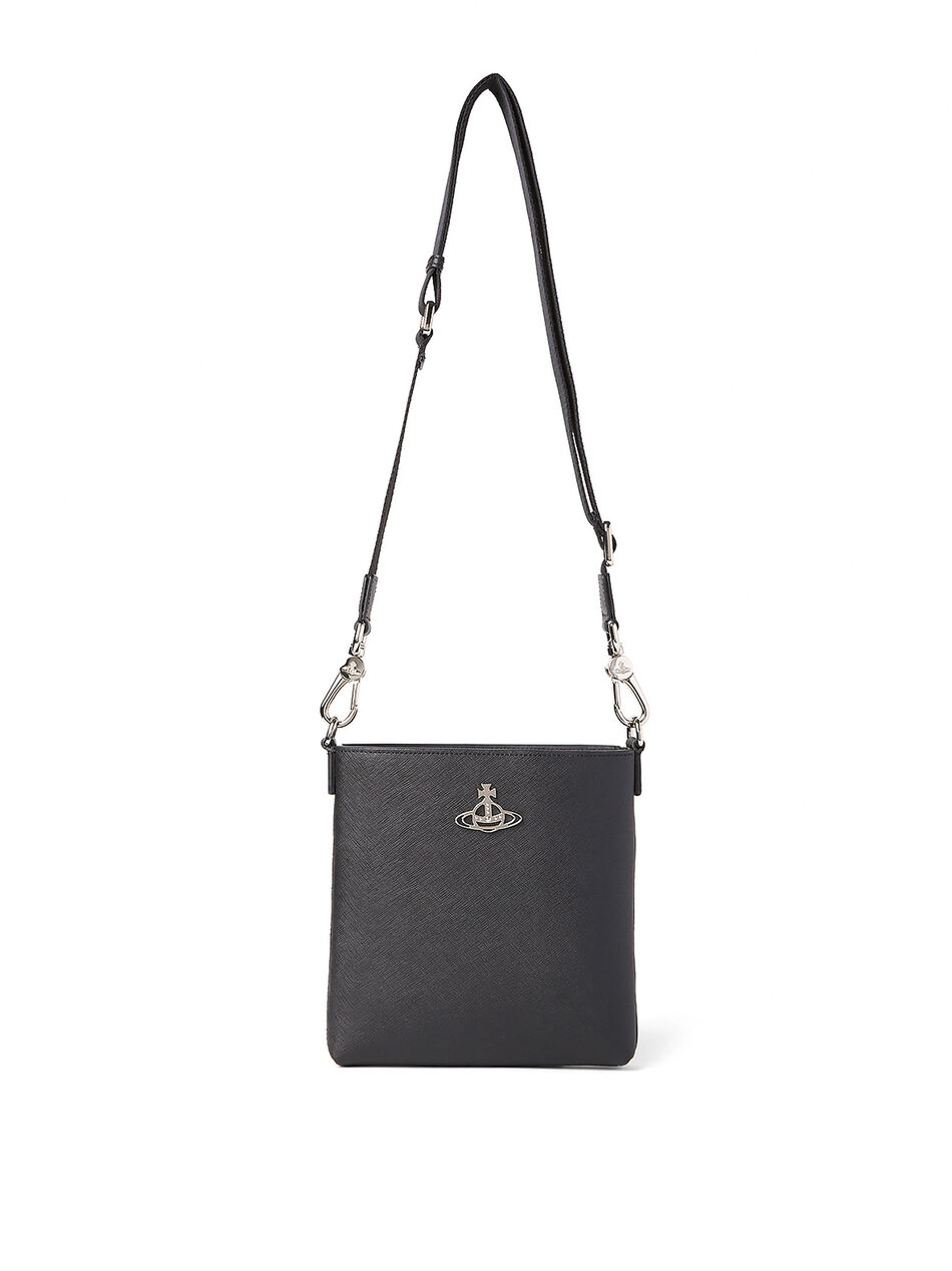 Saffiano Drawstring Crossbody