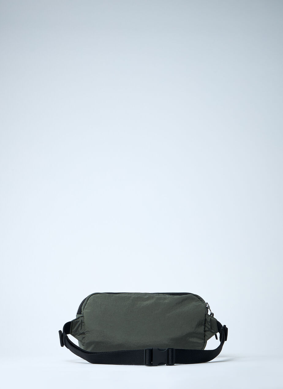 Nylon Metal Crossbody Bag