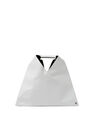 MM6 Maison Margiela Japanese Bag in Leather White  flmmm0249040wht
