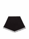 Acne Studios Canada Black Wool Scarf Black flacn0134001blk