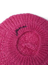 GANNI Brushed Knit Beret Pink flgan0251073pin