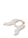 Jacquemus Les Boucles Gesso Earrings White fljac0250052wht