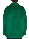 Marni Giacca Fuzzy Faux Fur Verde flmni0149023grn
