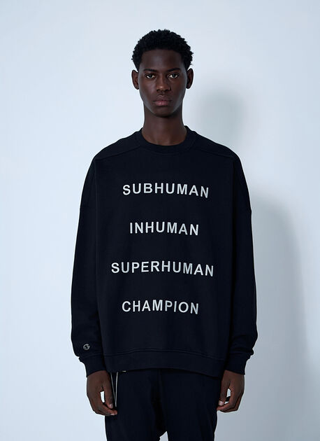 Text Print Sweatshirt