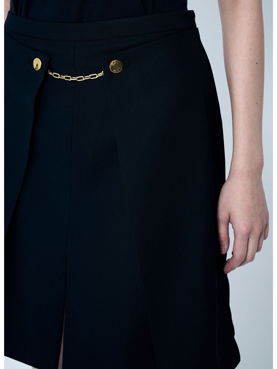 Light Twill Suiting Skirt