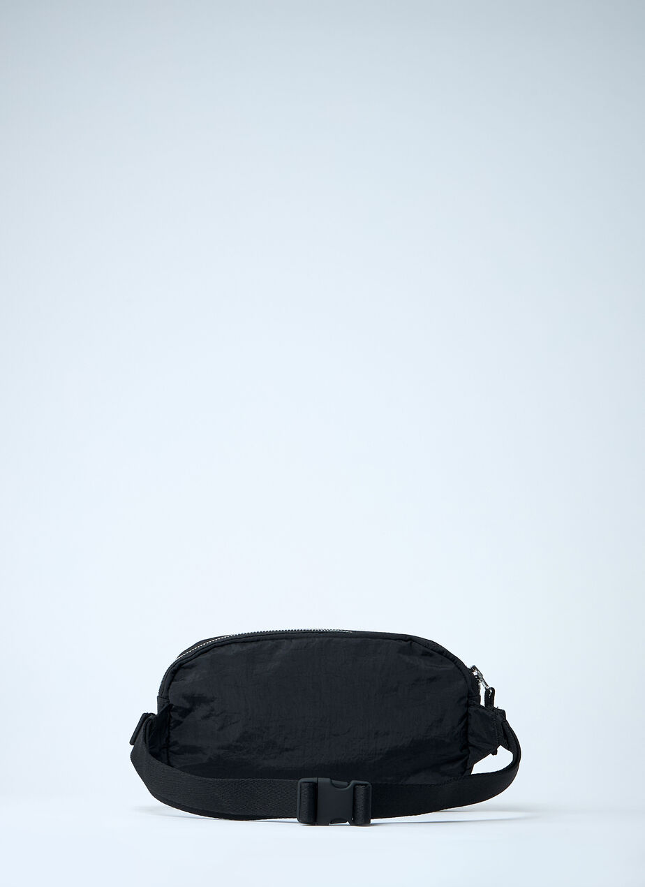 Nylon Metal Crossbody Bag