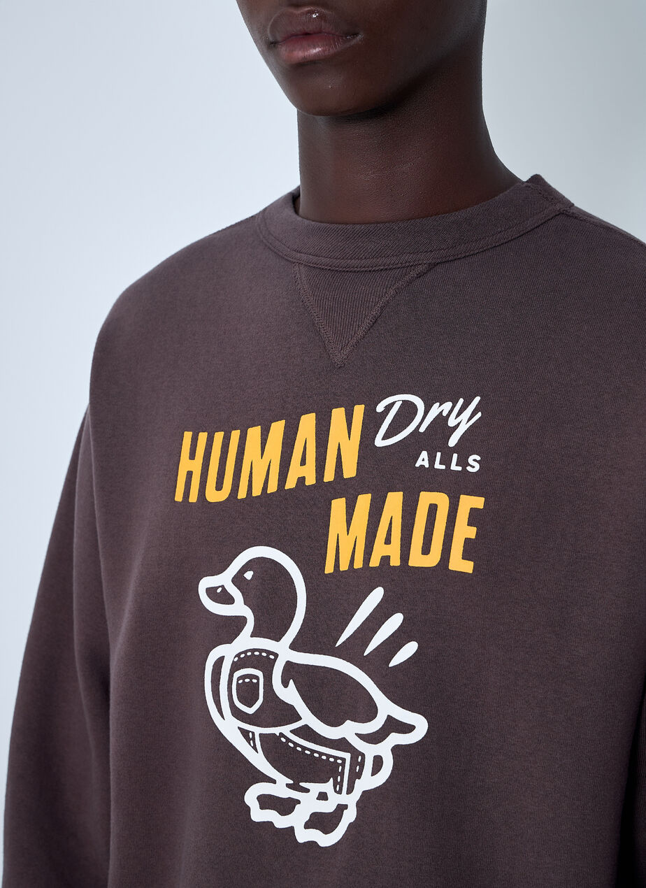 Logo Motif Sweatshirt