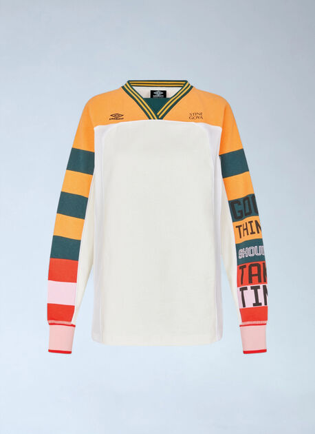 Contrast Panel Sweatshirt