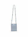 Jil Sander Small Tangle Bag in Blue Leather  fljil0247042blu