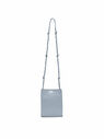 Jil Sander Small Tangle Bag in Blue Leather Blue fljil0247042blu