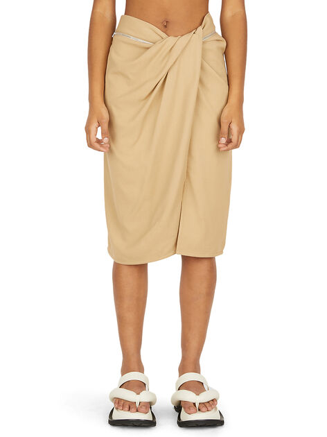 La Jupe Bodri Skirt in Beige