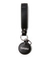 GANNI Banner Handle Keyring Black flgan0250056blk