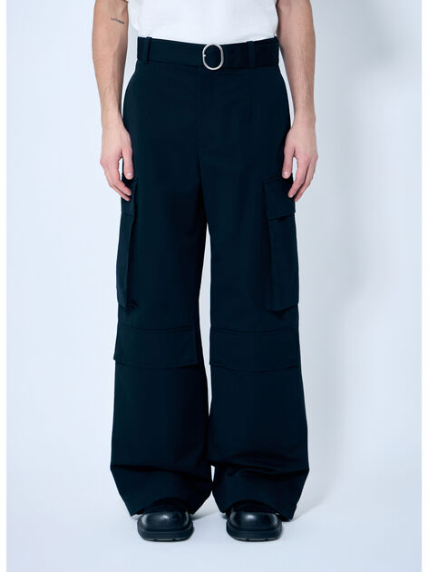 Belted Cargo Pants