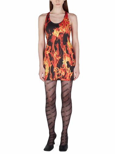 black dress with flames Up In Flames Dress  Dangerfield