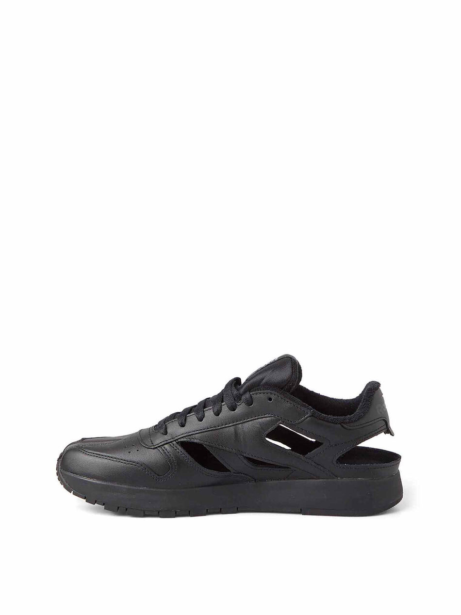Classic Leather DQ Sneakers in Black
