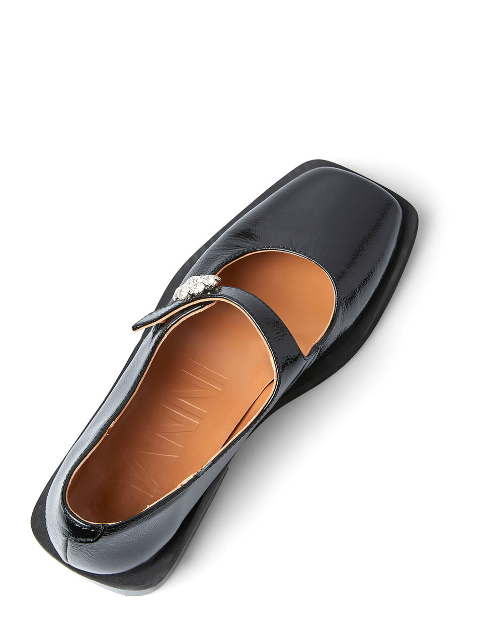 Wide Mary Jane Flats