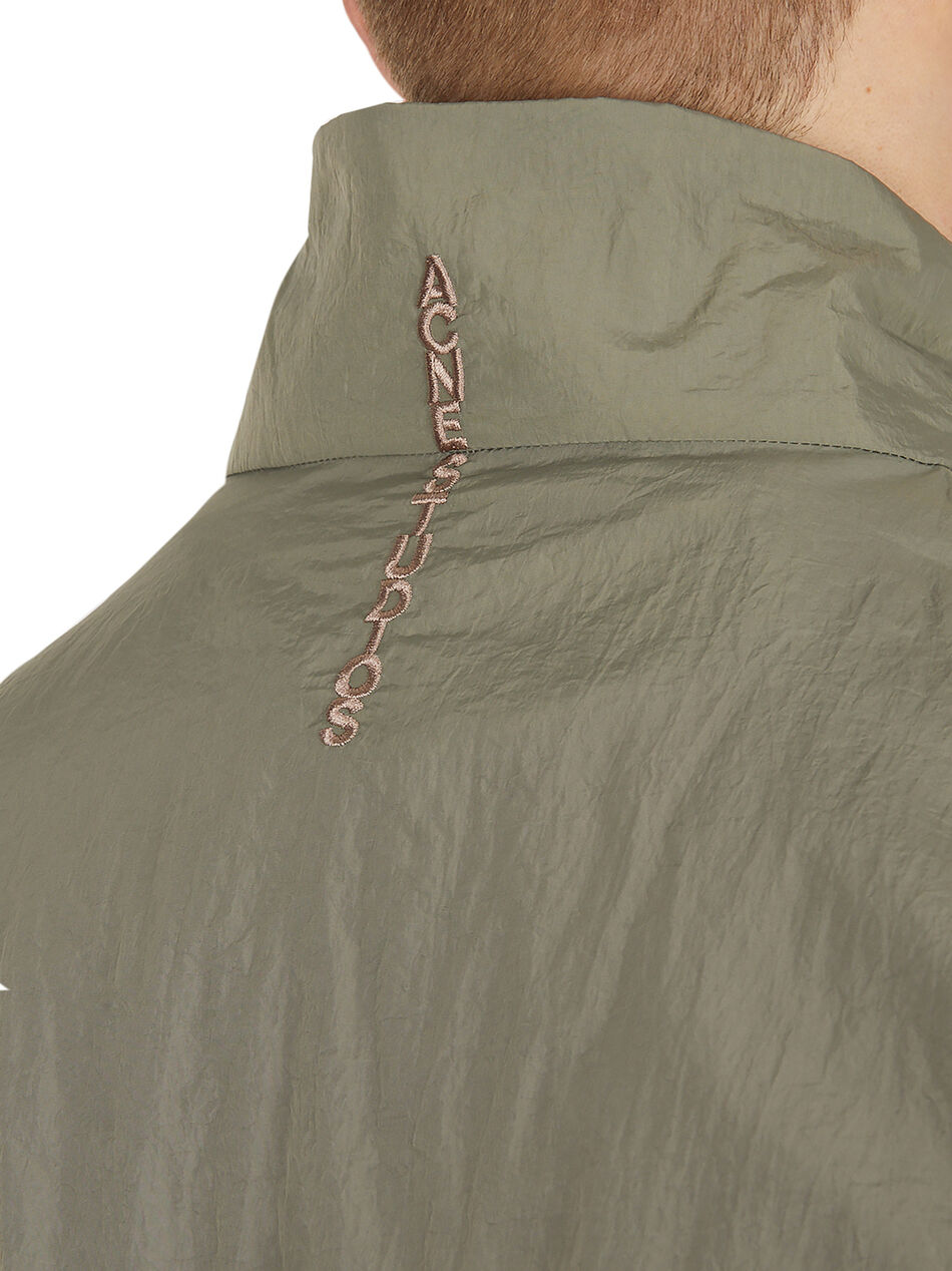 Zip Track Jacket in Green