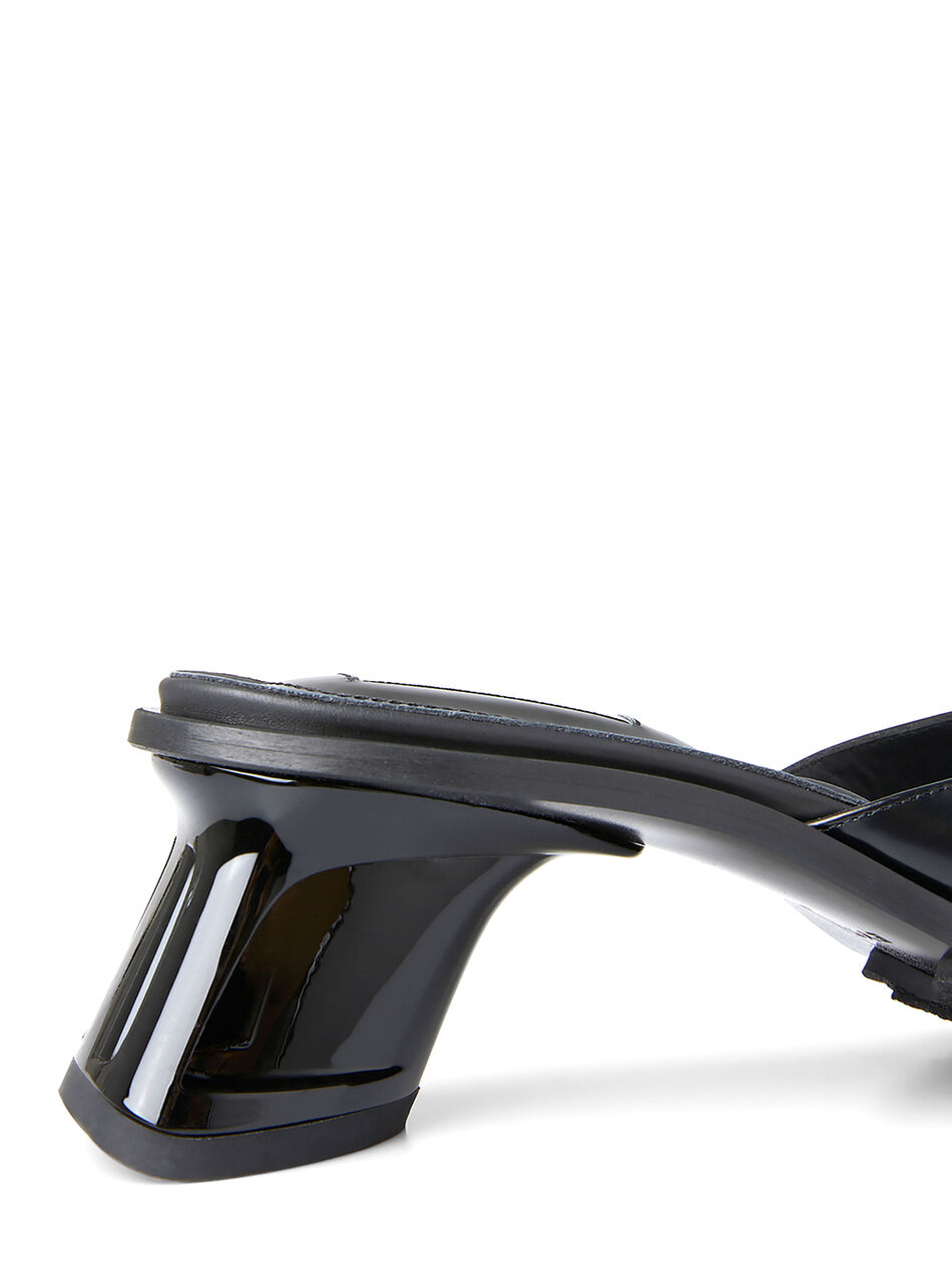 Ava Heeled Sandals in Black