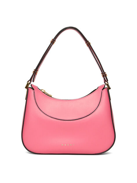 Milano Hobo Pink Leather Bag