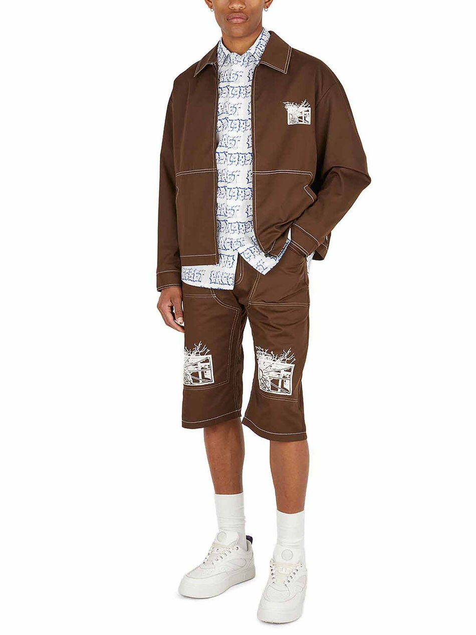 Work Shorts with Sunrise Logo