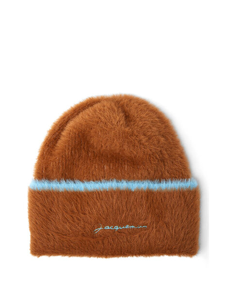 Le Bonnet Neve Beanie Hat in Brown