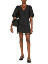 GANNI Embellished Jacquard Skirt Black flgan0251077blk