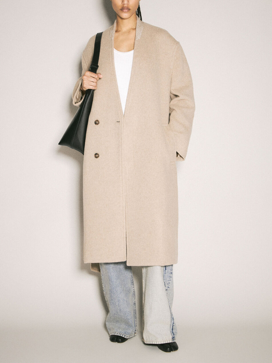 Wraparound Belted Coat