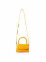 BY FAR Mini Orange Leather Handbag  flbyf0247001ora