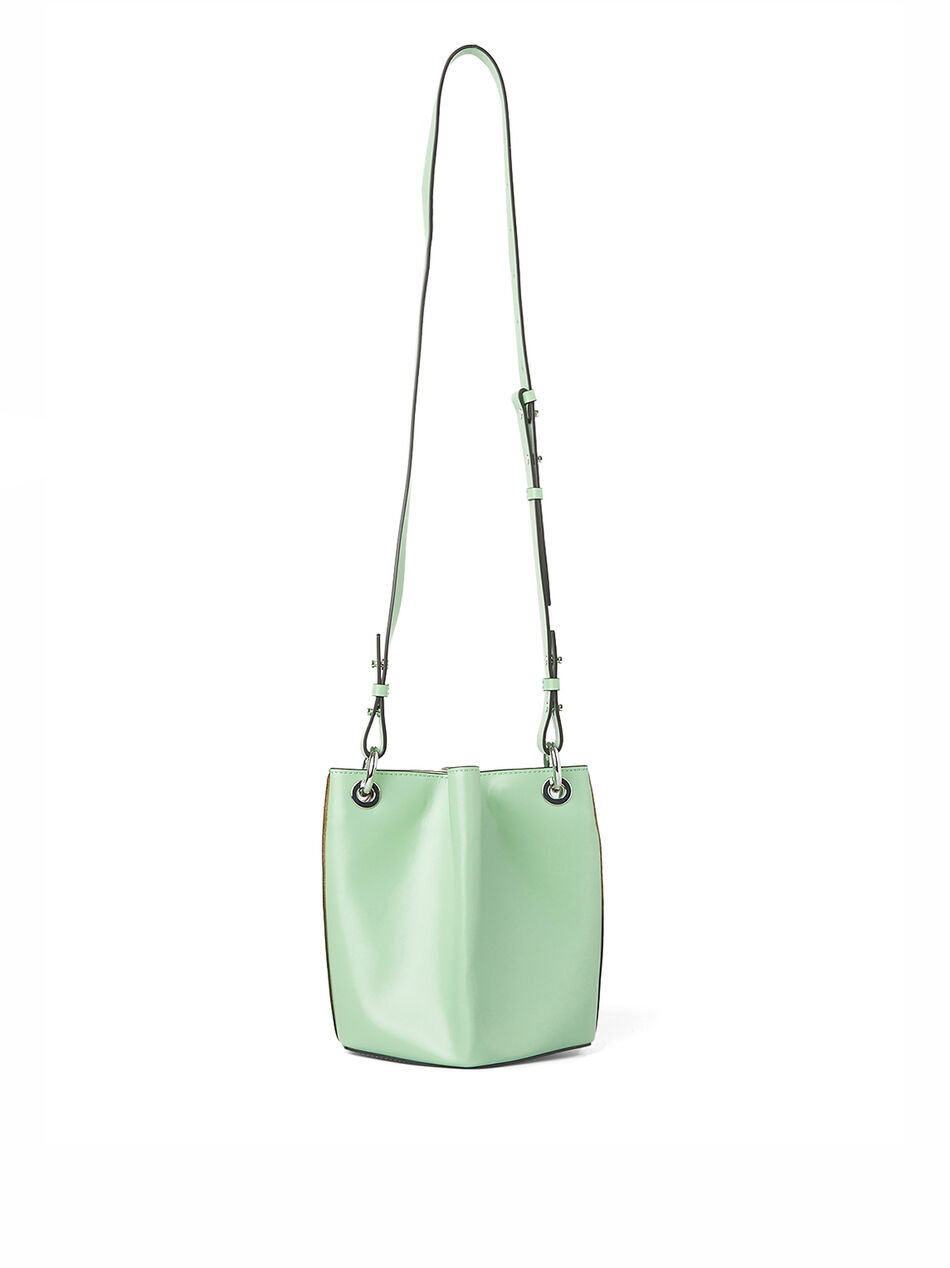 Banner Diamond Small Bucket Bag Peapod
