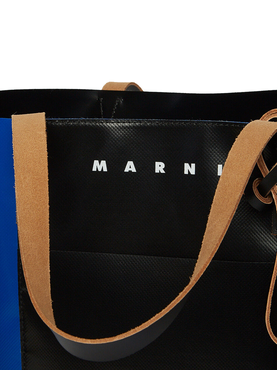 Tribeca North South Shopping Tote Bag  in Blue
