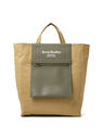 Acne Studios Pocket Tote Bag Green flacn0250080grn