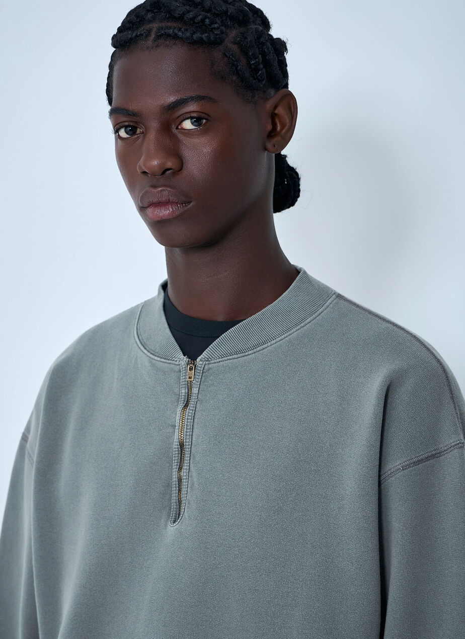 Zip-Up Sweatshirt