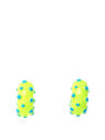 SAFSAFU Neon Rave Earrings Green flsaf0250001yel