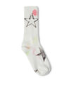 Collina Strada Star Motif Socks White flcst0249002wht