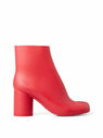 Maison Margiela Tabi Boots in Red PVC Red flmla0247022col