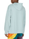 Acne Studios Face Patch Hooded Sweatshirt Blue flacn0349004blu