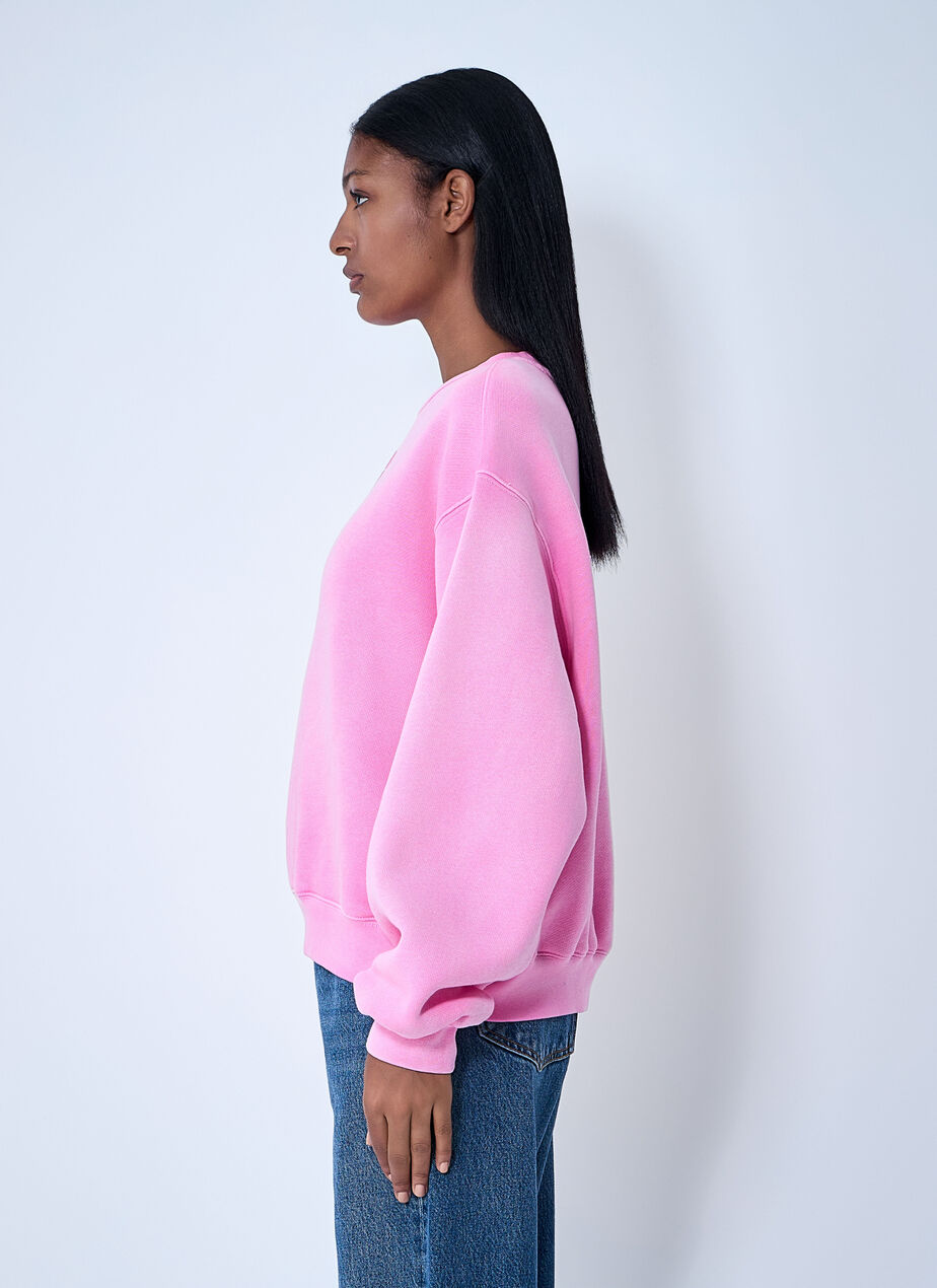 Logo Motif Sweatshirt