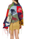 LOUISE LYNGH BJERREGAARD Pony Patchwork Knit Sweater Multicolour flllb0250001col