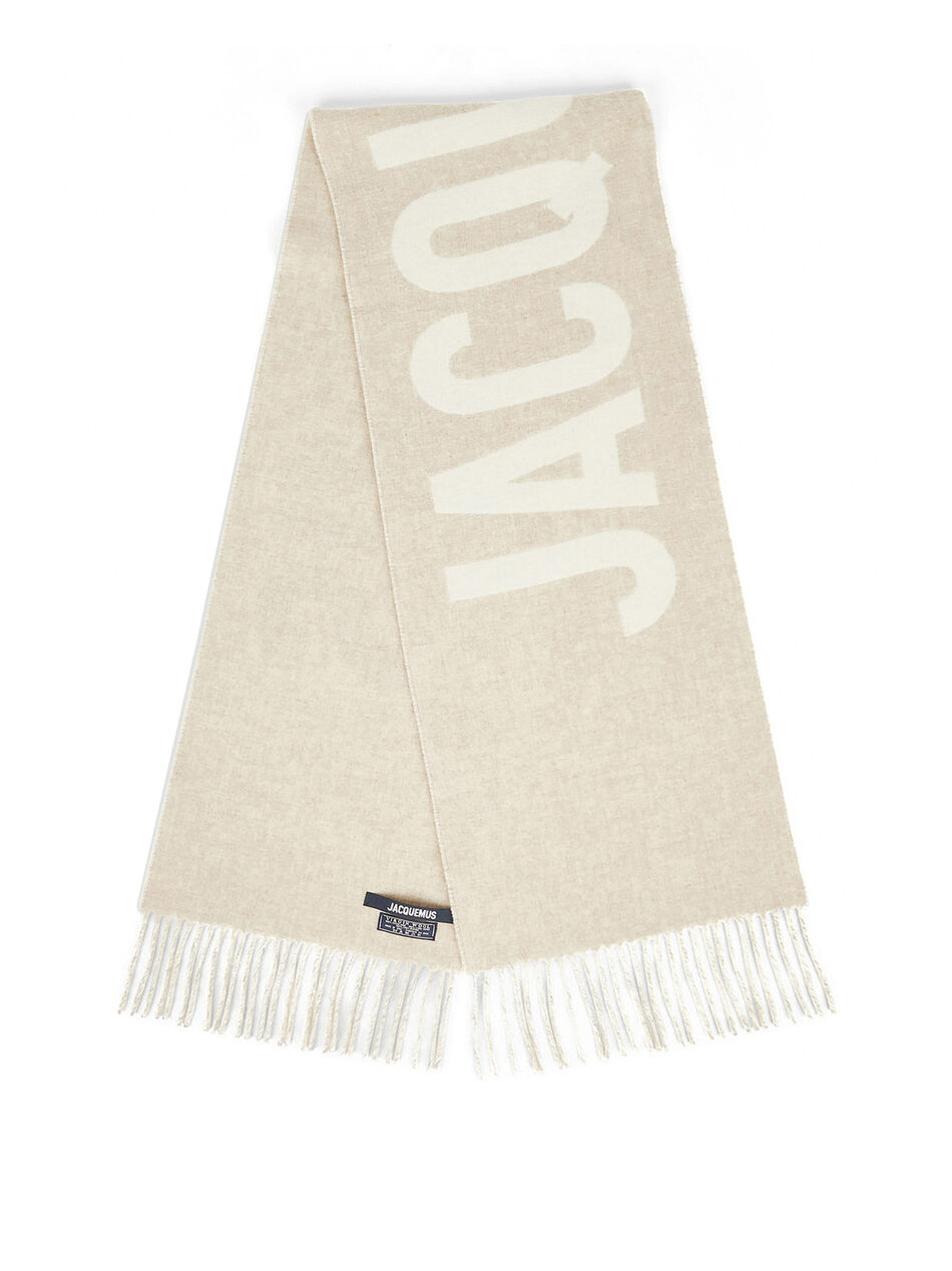 Logo Jacquard Scarf