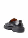 Maison Margiela Lug Sole Black Leather Loafers Black flmla0147050blk