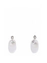 Simone Rocha Trapped Pearl Earrings  flsra0250016sil