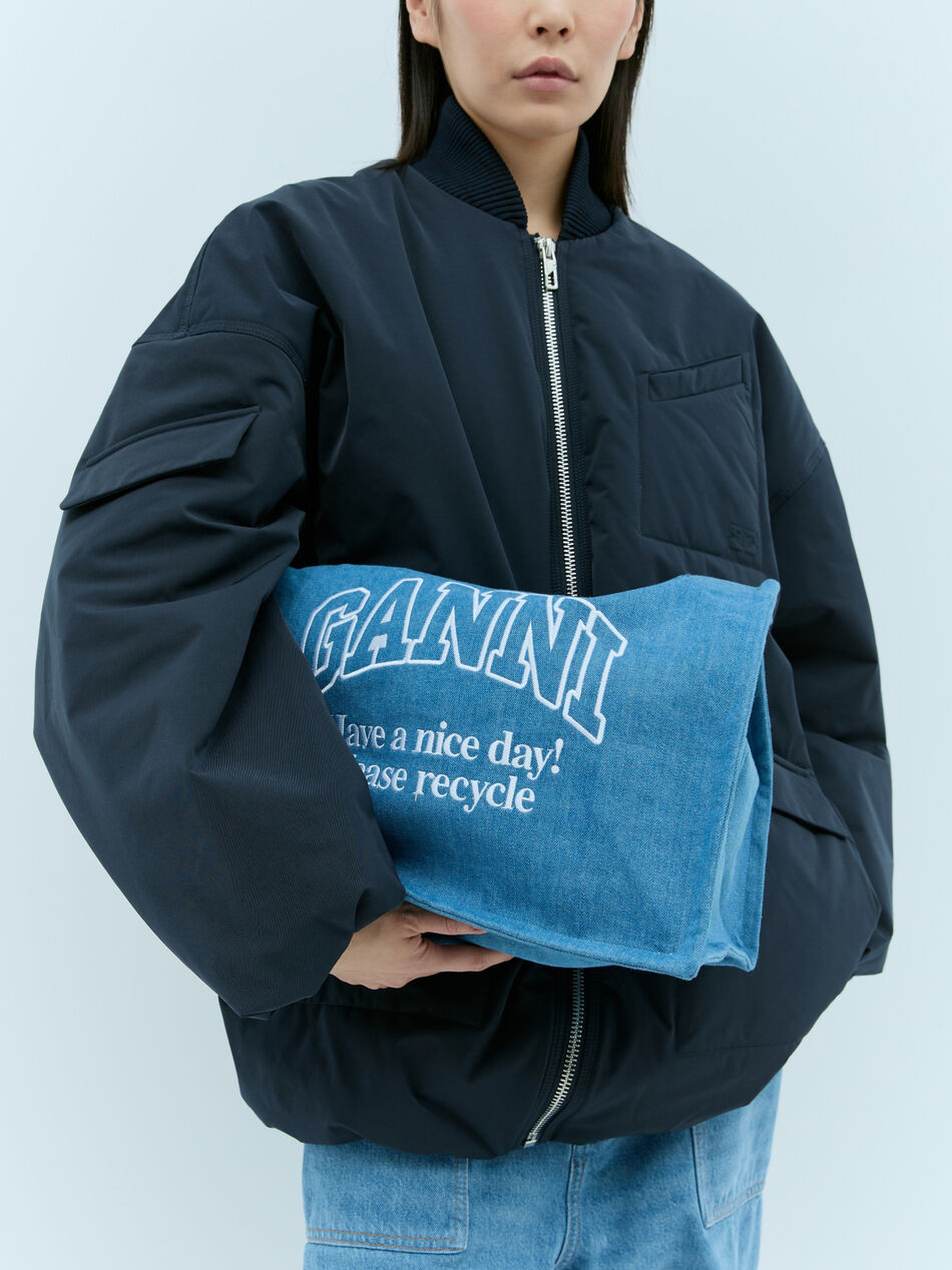 Large Easy Denim Tote Bag